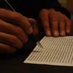 Hand-written Lyrics