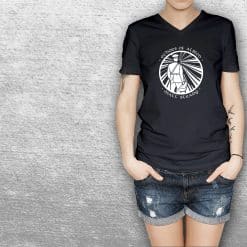 "Echoes of Albion" V-neck ladies T-shirt