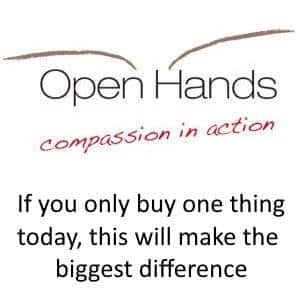 Donation to Open Hands
