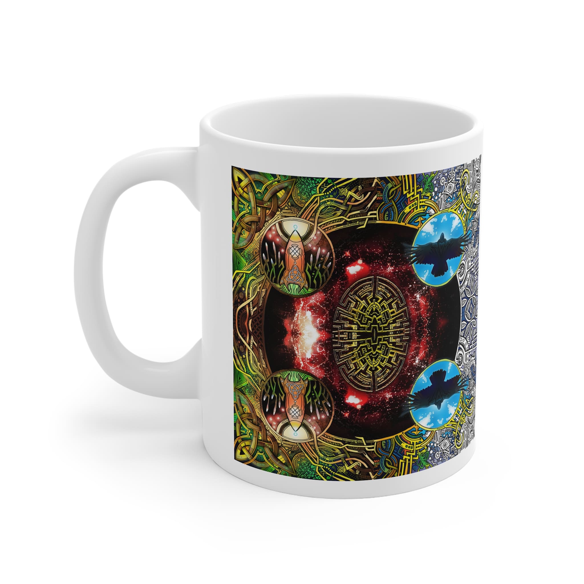 Flight of the Raven Crowdfunding Artwork - 11oz mug